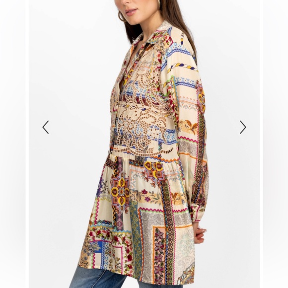 Johnny Was Tops - JOHNNY WAS Stano Monroe tunic M